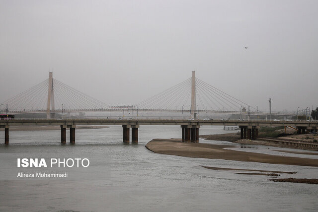 تنفس هوای ناسالم برای گروه‌های حساس در ۶ شهر خوزستان