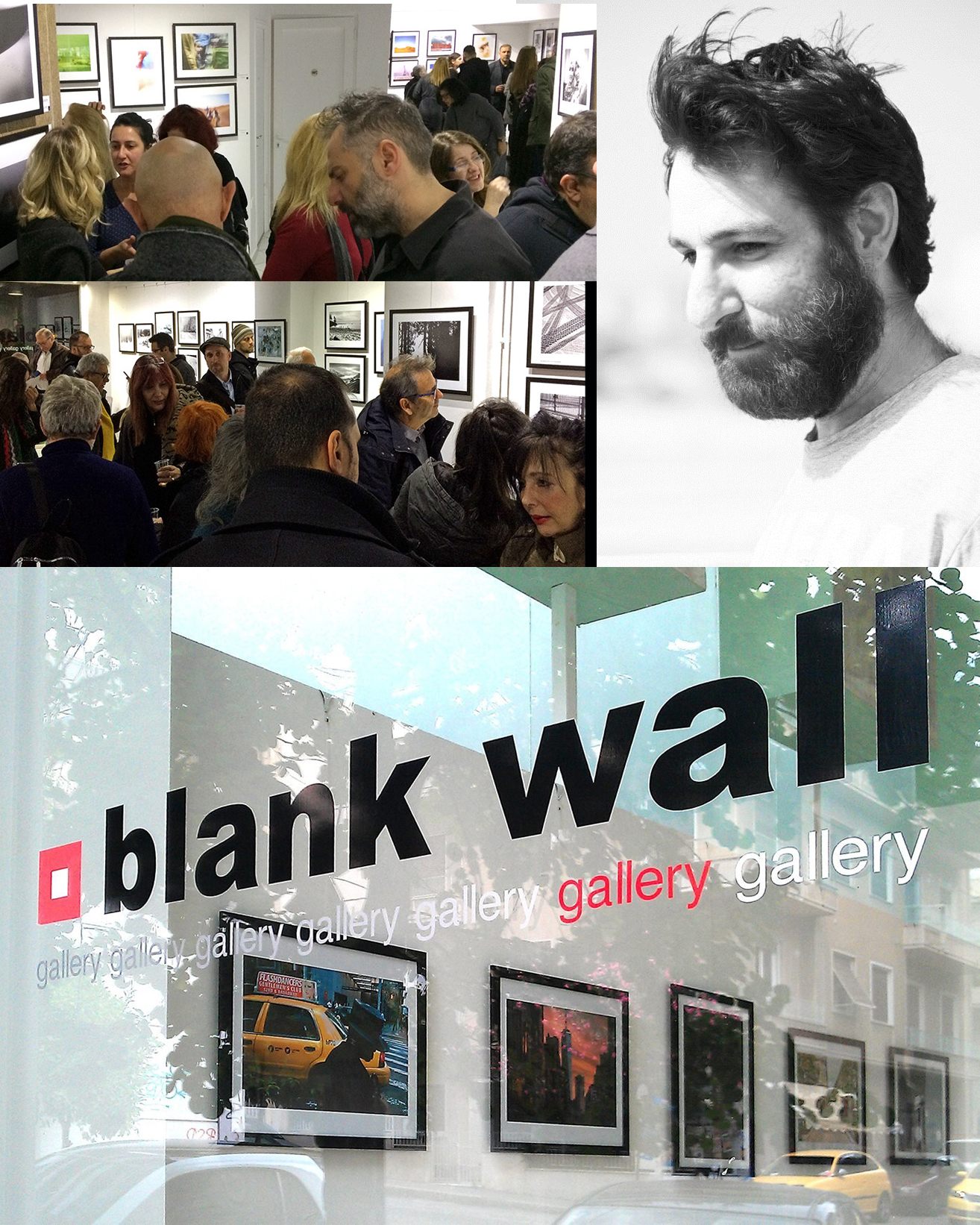 راه یابی مدیار شجاعی فر به نمایشگاه Blank Wall در یونان